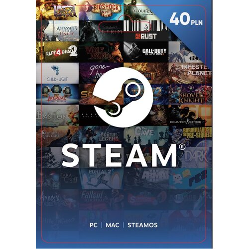 Karta podarunkowa STEAM 40 zł