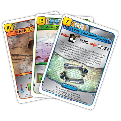 Dodatek do gry REBEL Terraformacja Marsa Zestaw dodatkowy 2 (3 karty)