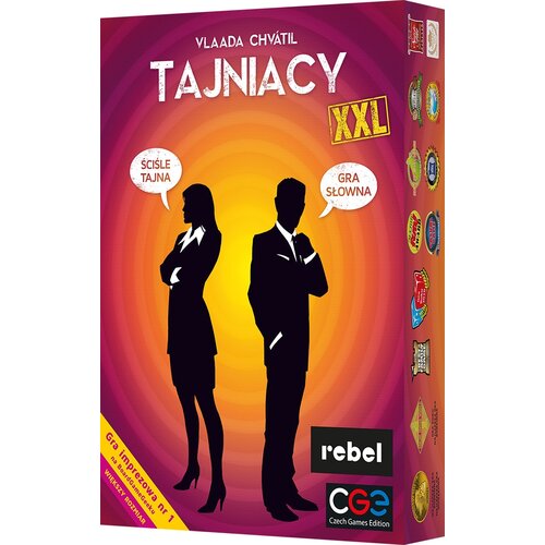 Gra towarzyska REBEL Tajniacy XXL