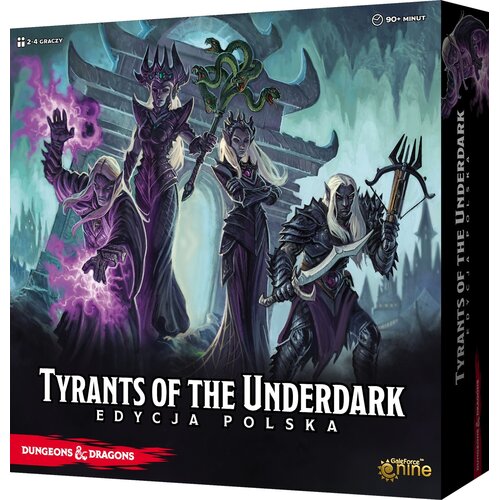 Gra planszowa REBEL Dungeons & Dragons: Tyrants of the Underdark (edycja polska)