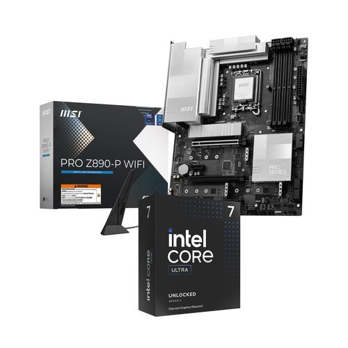 Płyta główna MSI PRO Z890-P Wi-Fi + Procesor INTEL Core Ultra 7-265KF