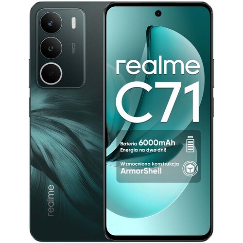 Smartfon REALME C71 8/256GB 6.67" 120Hz Czarny