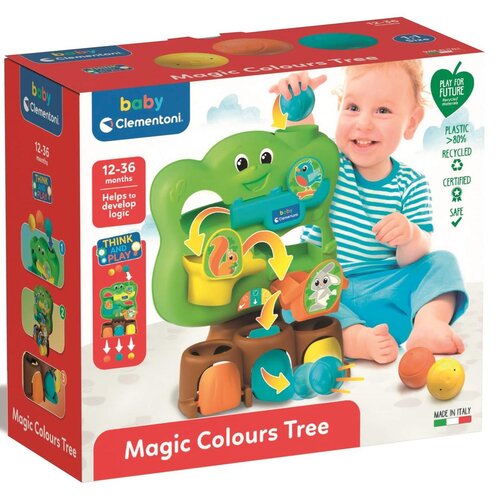 Zabawka edukacyjna CLEMENTONI Baby Drzewko 7718