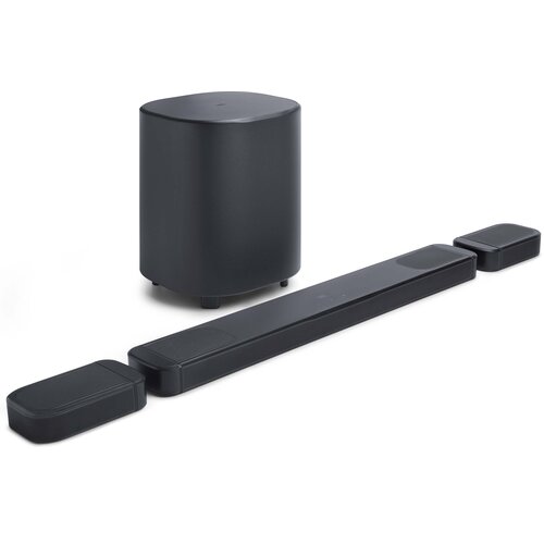 Soundbar JBL BAR 1000 MkII Czarny 7.1.4-kanałowy, Bezprzewodowy Subwoofer, 4K, Dolby Atmos, HDMI eARC, DTS:x, MultiBeam™ 3.0