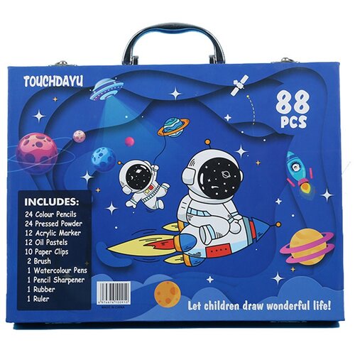 Zestaw kreatywny EXTRALINK Astronauta do malowania EX.26972 (88 elementów)