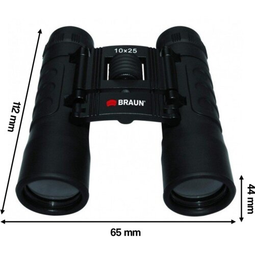 Lornetka BRAUN 10x25 Czarny