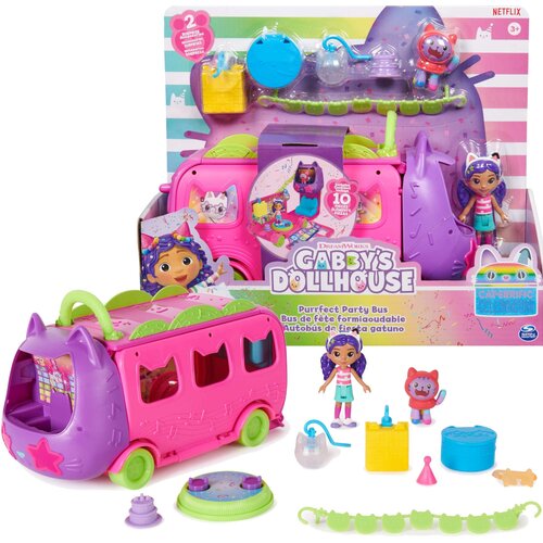 Zestaw figurek SPIN MASTER Koci Domek Gabi Imprezowy Autobus 6068015