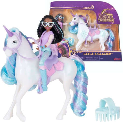 Lalka SPIN MASTER Unicorn Academy Layla & Glacier 20149006