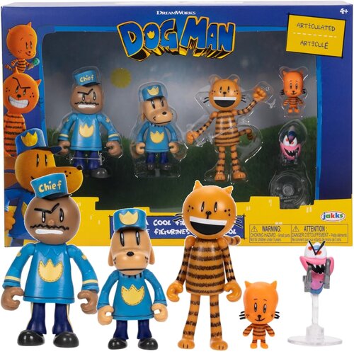 Zestaw figurek JAKKS PACIFIC Dog Man 19736