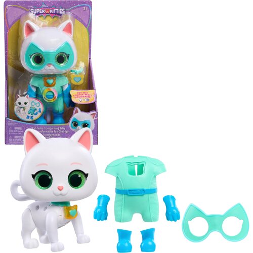 Figurka JUST PLAY Disney Junior Super Kitties Cat-Tastic Transforming Bitsy 67017