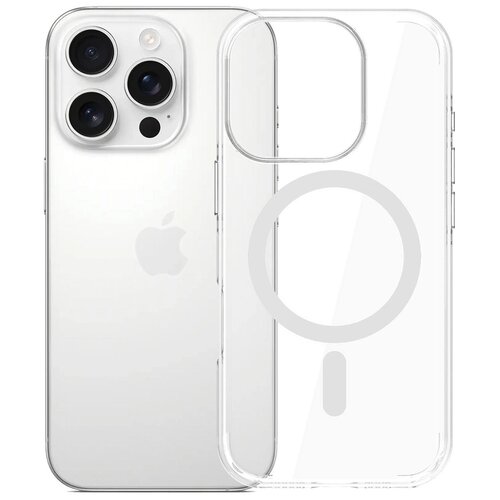 Etui 3MK EverClear MagCase do Apple iPhone 16 Pro Przezroczysty