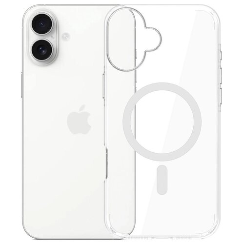 Etui 3MK EverClear MagCase do Apple iPhone 16 Plus Przezroczysty