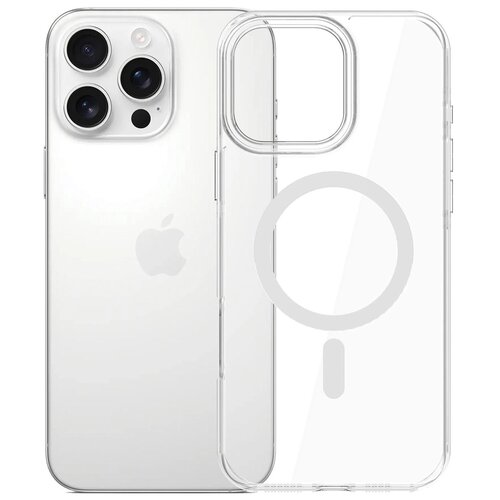 Etui 3MK EverClear MagCase do Apple iPhone 16 Pro Max Przezroczysty