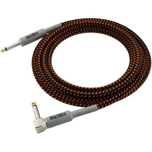 Kabel BLACKBIRD BBIC3K-PS7-BO Jack 6.3 mm kątowy - Jack 6.3 mm 3 m