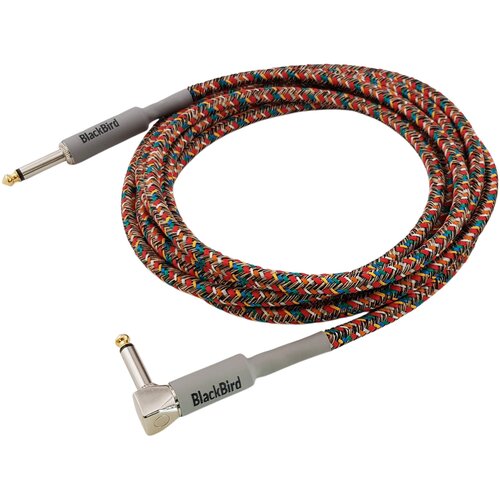 Kabel BLACKBIRD BBIC3K-PS7-RA Jack 6.3 mm kątowy - Jack 6.3 mm 3 m
