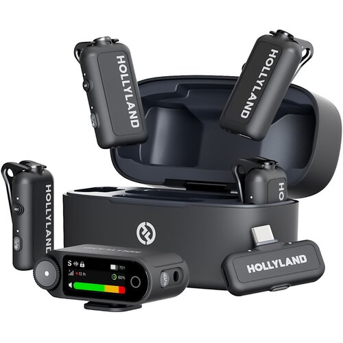 System bezprzewodowy HOLLYLAND Lark Max 2 Combo (4 mikrofony)