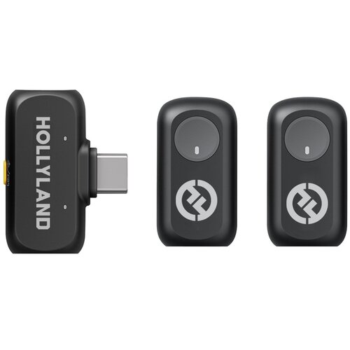 System bezprzewodowy HOLLYLAND Lark A1 Mini Duo USB-C Szary