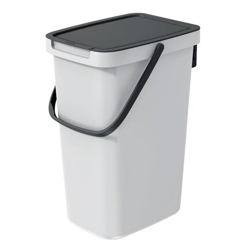 Kosz na śmieci KEDEN Systema Q Collect 12 l Czarno-szary