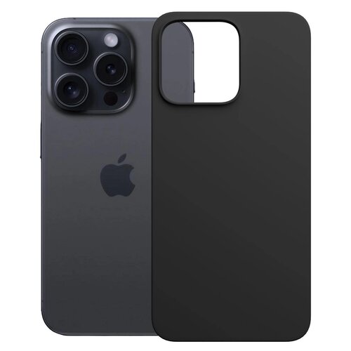 Etui 3MK Hardy MagSilicone do Apple iPhone 15 Pro Max Grafitowy