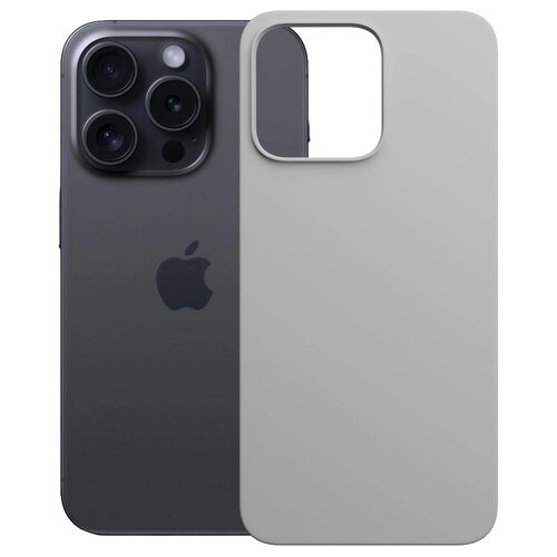 Etui 3MK Hardy MagSilicone do Apple iPhone 16 Pro Tytanowy