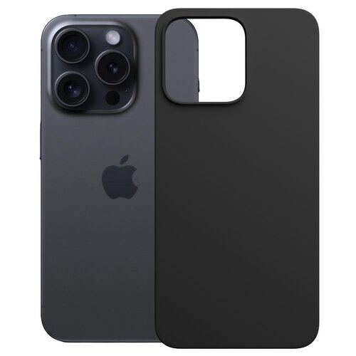 Etui 3MK Hardy MagSilicone do Apple iPhone 15 Pro Grafitowy