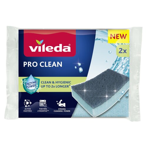 Zmywak kuchenny VILEDA Pro Clean (2 sztuki)