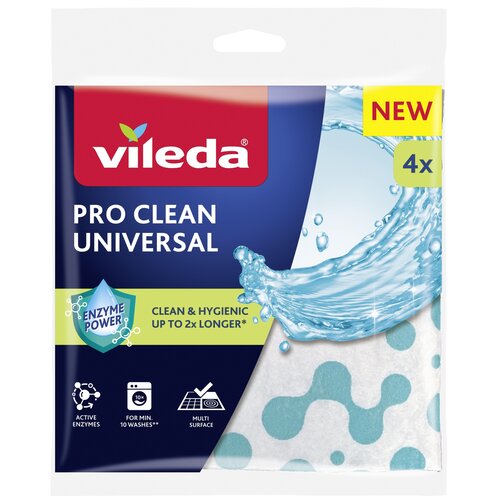 Ściereczka VILEDA Pro Clean (4 sztuki)