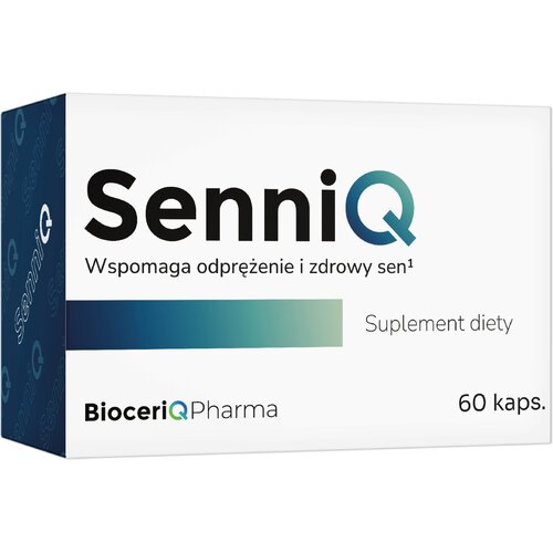 Suplement diety BIOCERIQ Senniq (60 kapsułek)