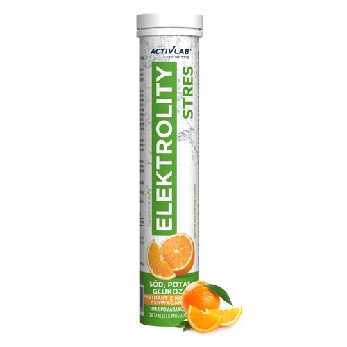 Elektrolity ACTIVLAB Stres Pomarańczowy (20 tabletek)