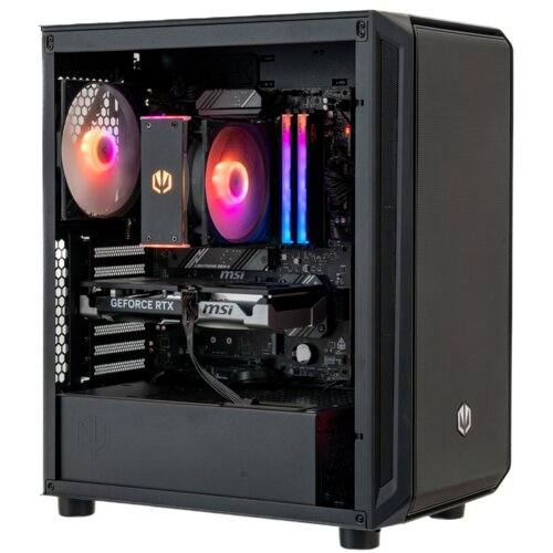 Komputer MAD DOG ENDORFY500ARGB-A29WR64WH R5-7500F 64GB RAM 1TB SSD GeForce RTX5060Ti DLSS 4 Wi-Fi Windows 11 Home