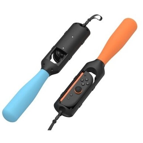 Uchwyt na Joy-Con YAXO Baseball Set Inferno Pomarańczowy/Niebieski