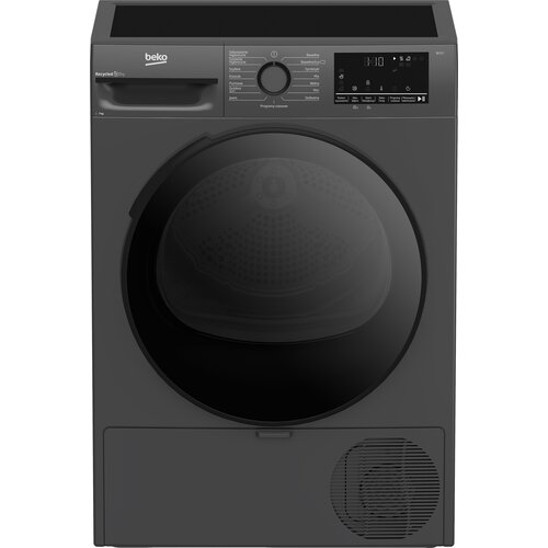 Suszarka slim BEKO b300 XBM3T47249M z pompą ciepła 7kg EcoGentle Prosmart Czarny