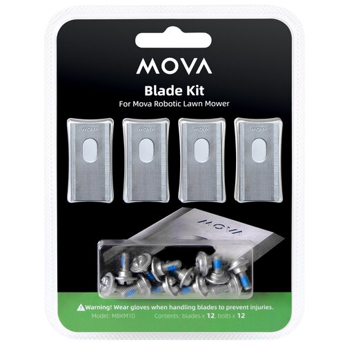Zestaw noży MOVA do robota koszącego MBKM10 (12 sztuk)