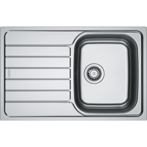 Zlewozmywak jednokomorowy z ociekaczem FRANKE Spark SKL 611-78/50 101.0712.233 Len 50x78