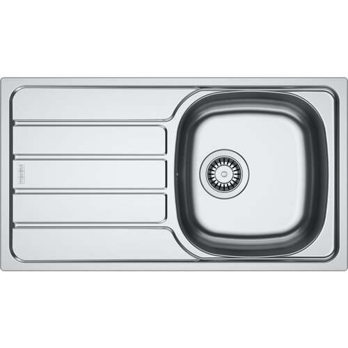 Zlewozmywak jednokomorowy z ociekaczem FRANKE Spark SKN 611-78/44 101.0712.225 Stal szlachetna 43.5x78