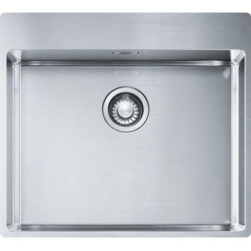 Zlewozmywak jednokomorowy FRANKE Box BXX 210-54 127.0369.295 Stal szczotkowana 51x57