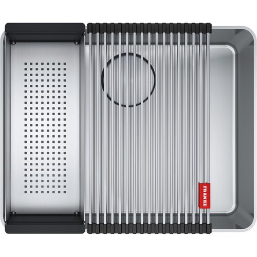 Zlewozmywak jednokomorowy FRANKE Mythos MYX 210-50 127.0624.561 Stal szczotkowana 41.2x51.2
