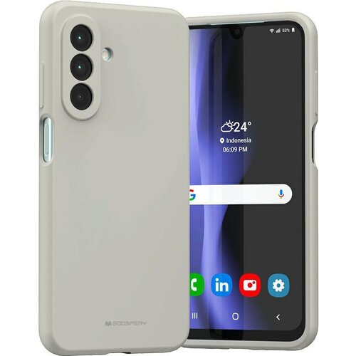Etui MERCURY Silicone do Samsung Galaxy A26 Kamienny