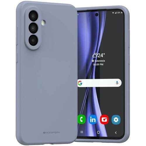 Etui MERCURY Silicone do Samsung Galaxy A36 Lawendowy