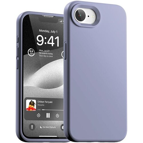 Etui MERCURY Silicone do Apple iPhone 16e Lawendowy