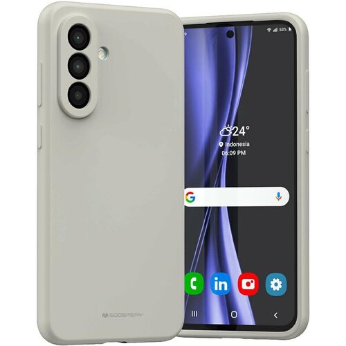 Etui MERCURY Silicone do Samsung Galaxy A56 Kamienny