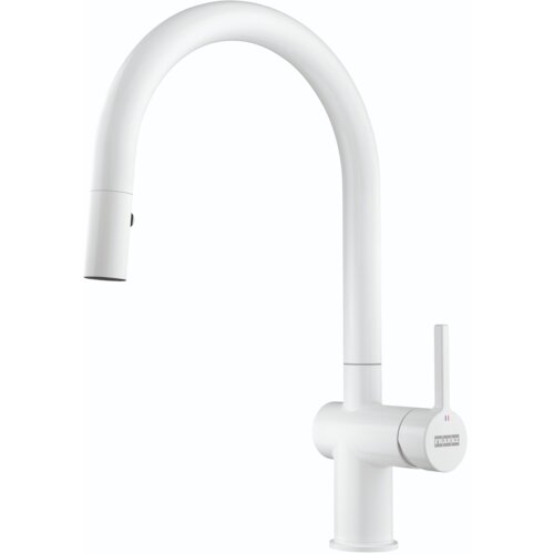Bateria FRANKE Active J Pull-out spray 115.0653.405 Biały mat