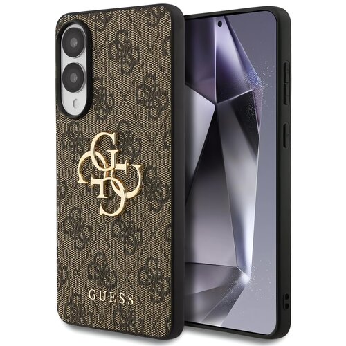 Etui GUESS Big 4G Logo Classic Logo do Samsung Galaxy S25 Edge Brązowy