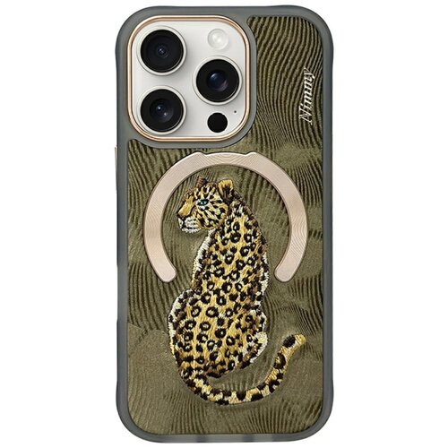 Etui NIMMY Magnetic Fantasy Animal MagSafe do Apple iPhone 16 Pro Max Złoty