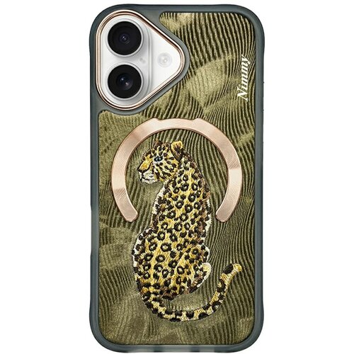Etui NIMMY Magnetic Fantasy Animal MagSafe do Apple iPhone 16 Złoty