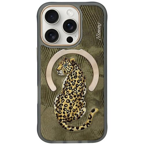 Etui NIMMY Magnetic Fantasy Animal MagSafe do Apple iPhone 16 Pro Złoty
