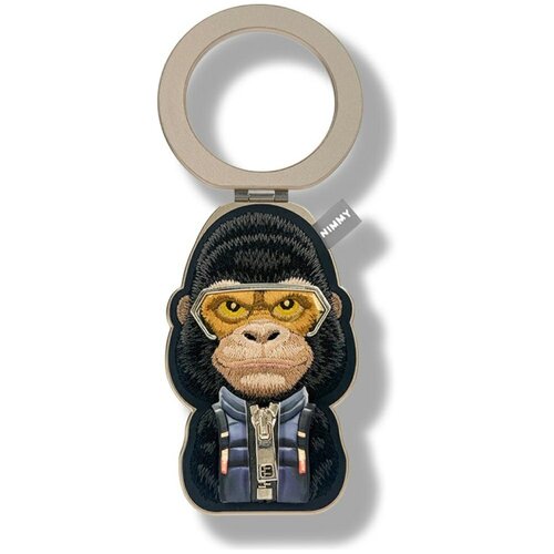 Zawieszka do telefonu NIMMY Cool&Cute 2.0 Gorilla Czarny