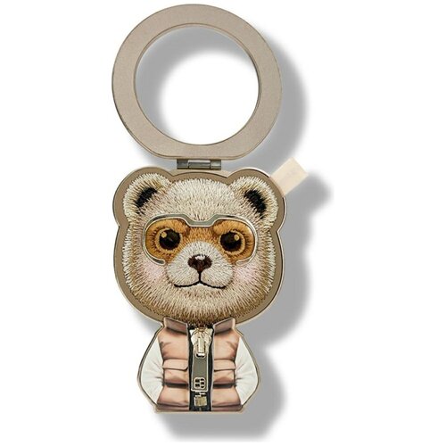 Zawieszka do telefonu NIMMY Cool&Cute 2.0 Bear Brązowy
