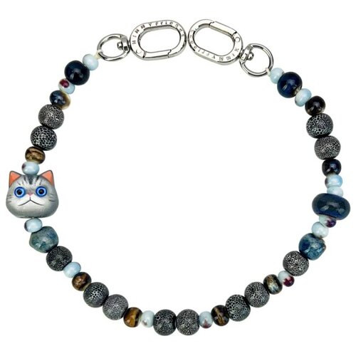 Zawieszka na torbę NIMMY New Big Eye Cute Pets 2.0 Szary