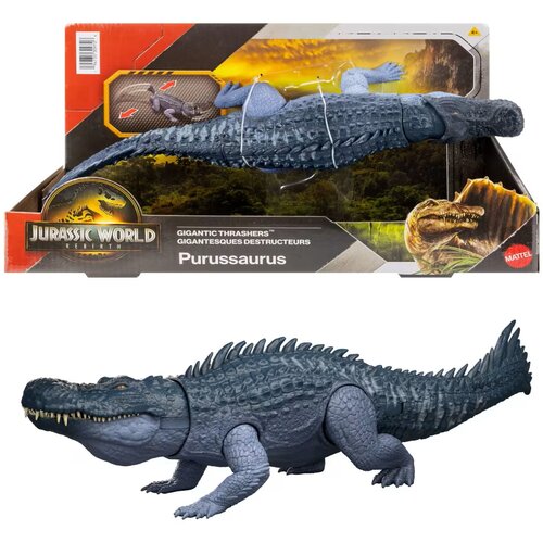 Figurka JURASSIC WORLD Purussaurus Gigantyczny atak JGB94